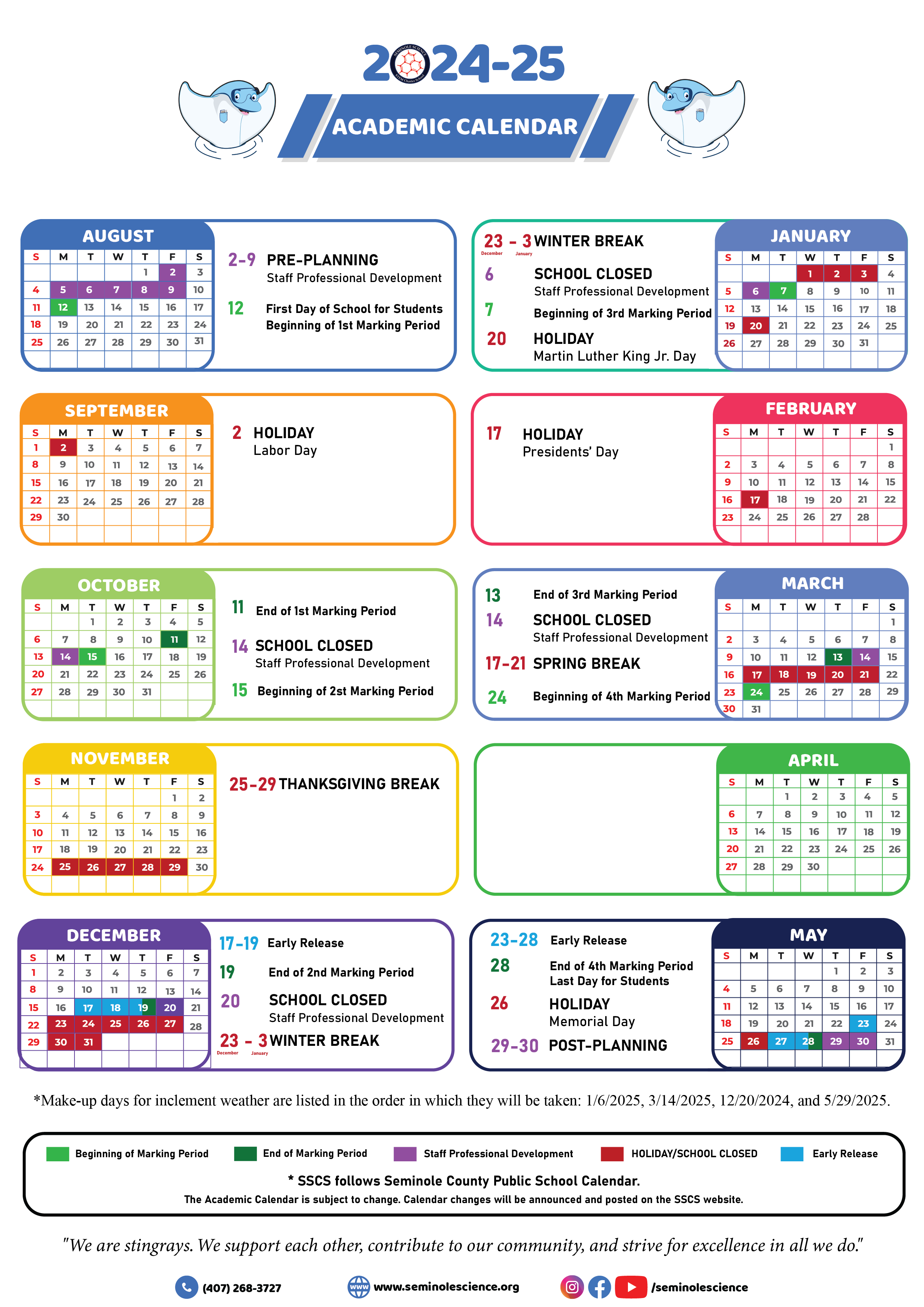 Academic Calendar 202425